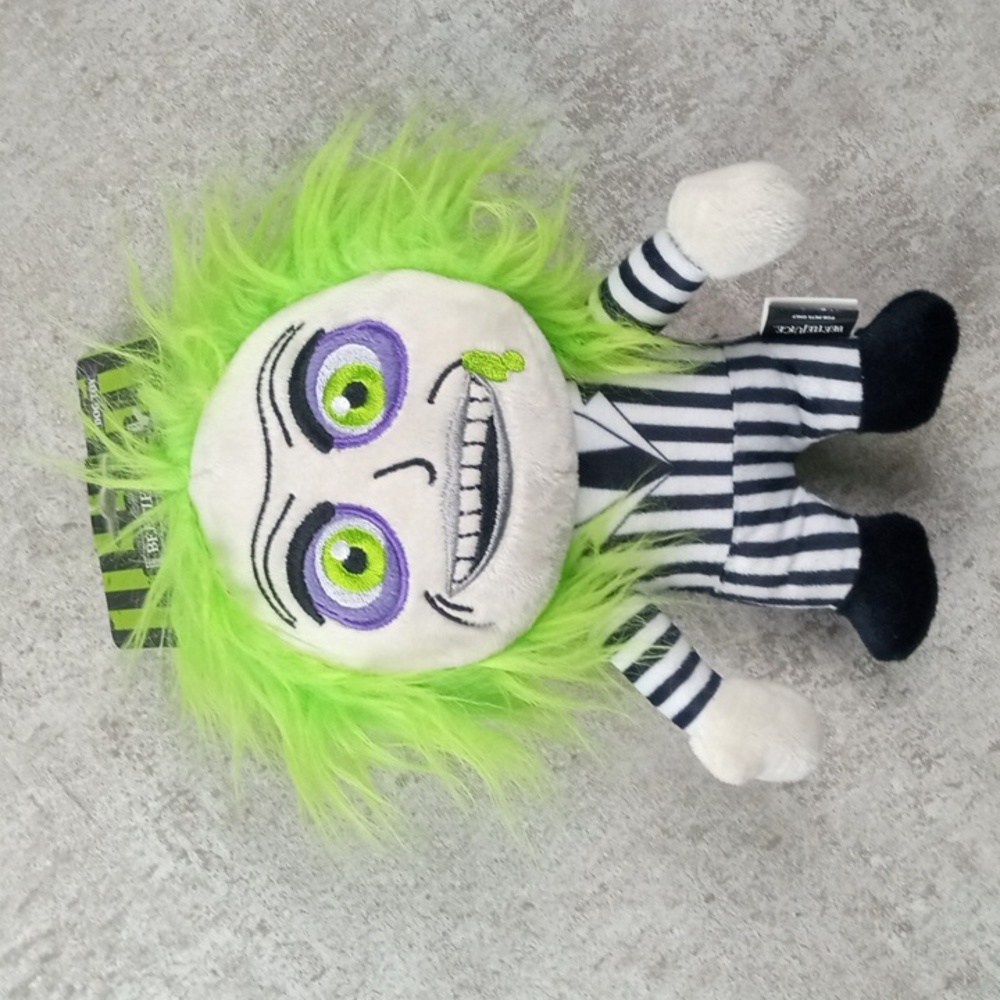 👻 🍒 Beetlejuice Plush Dog Toy